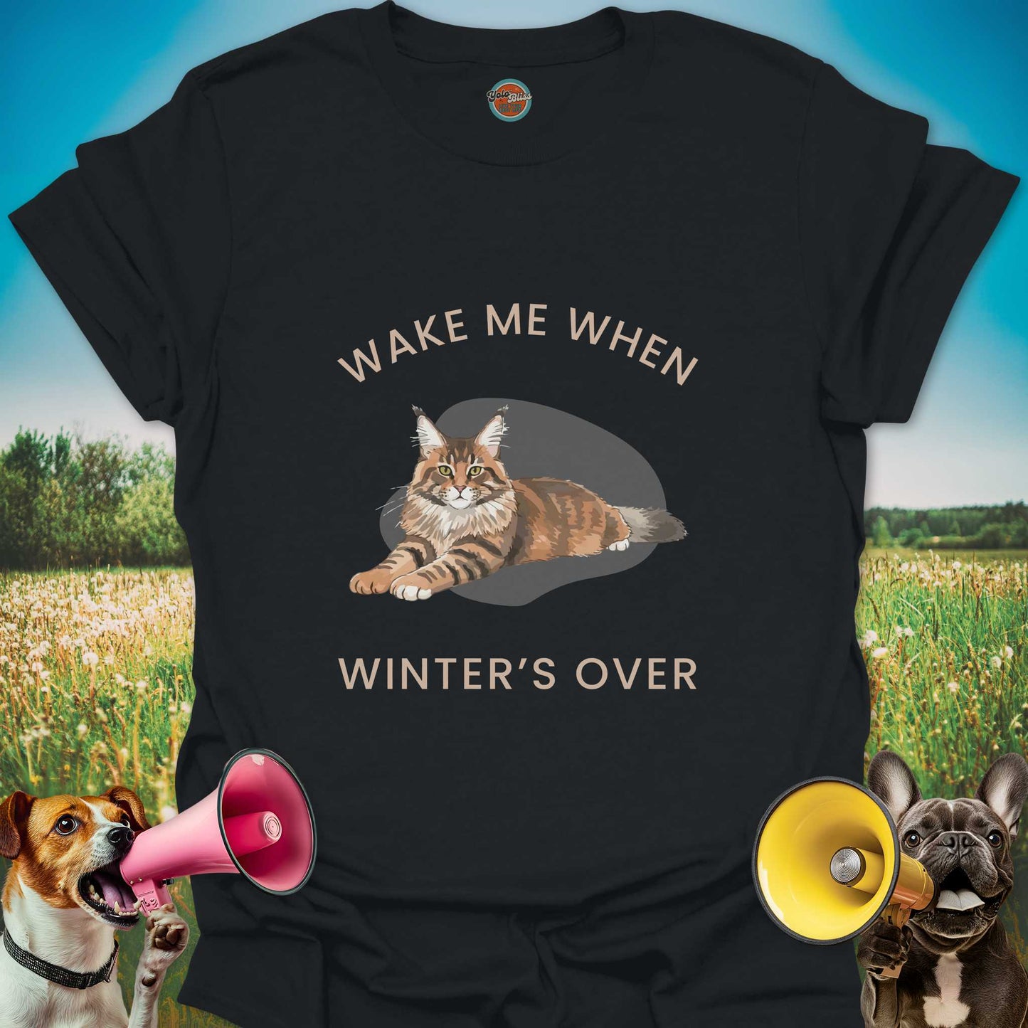 Wake Me When... Cat - Tee