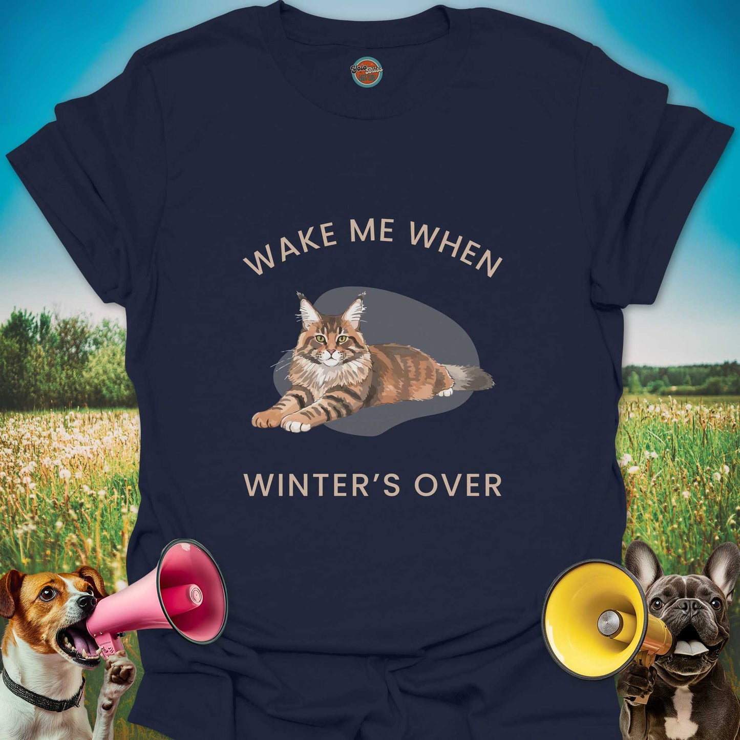 Wake Me When... Cat - Tee