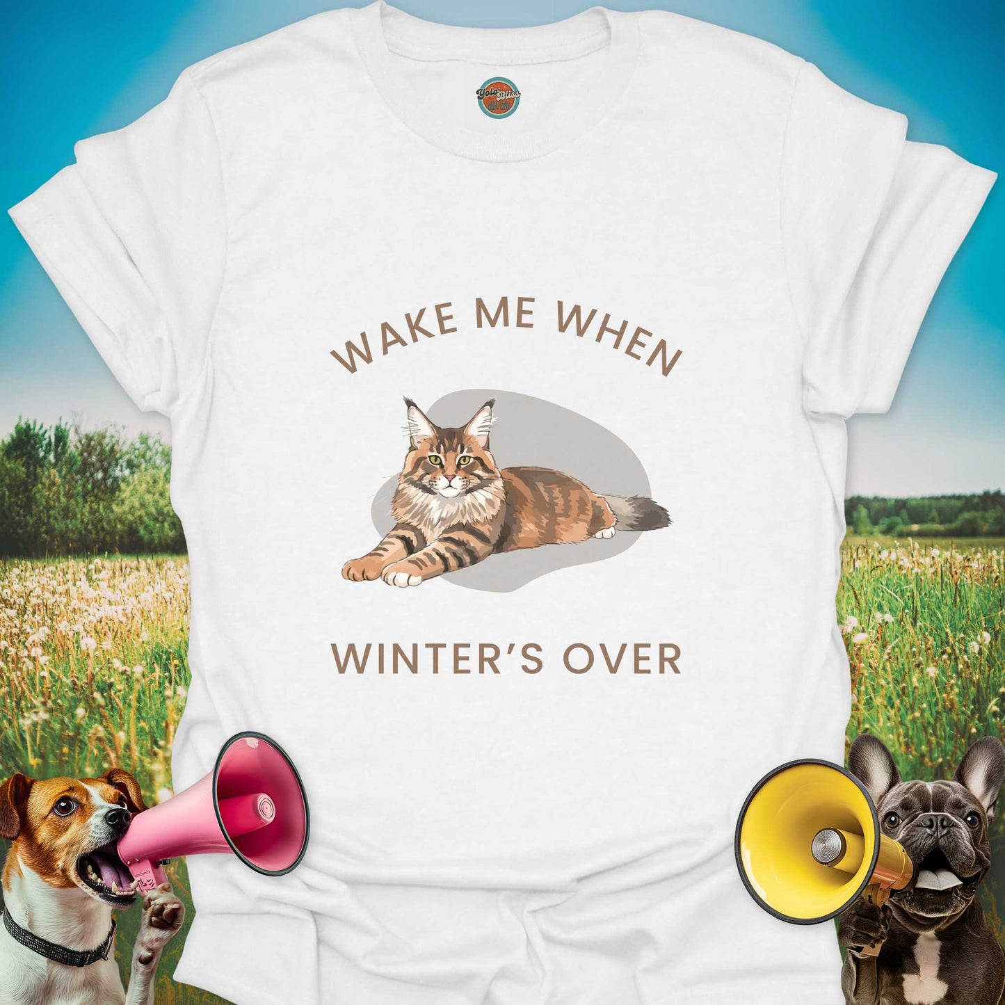 Wake Me When... Cat - Tee