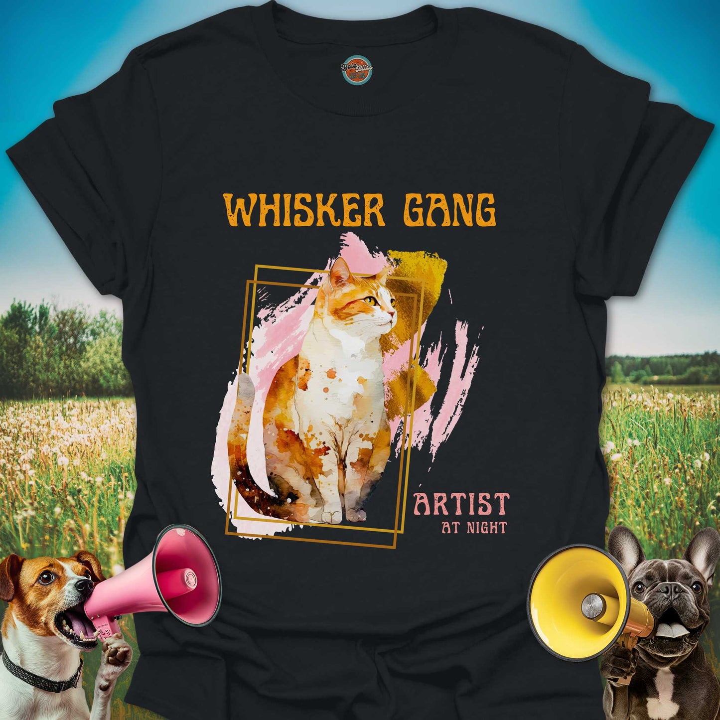 WHISKER GANG CAT - Tee #1