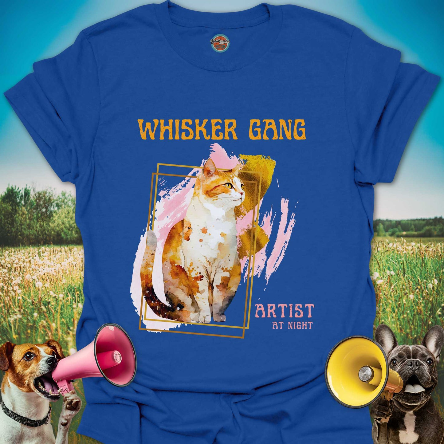 WHISKER GANG CAT - Tee #1