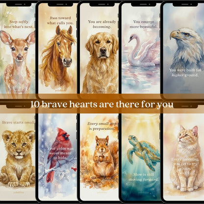 Watercolor Collection 2 — Courage & New Beginnings