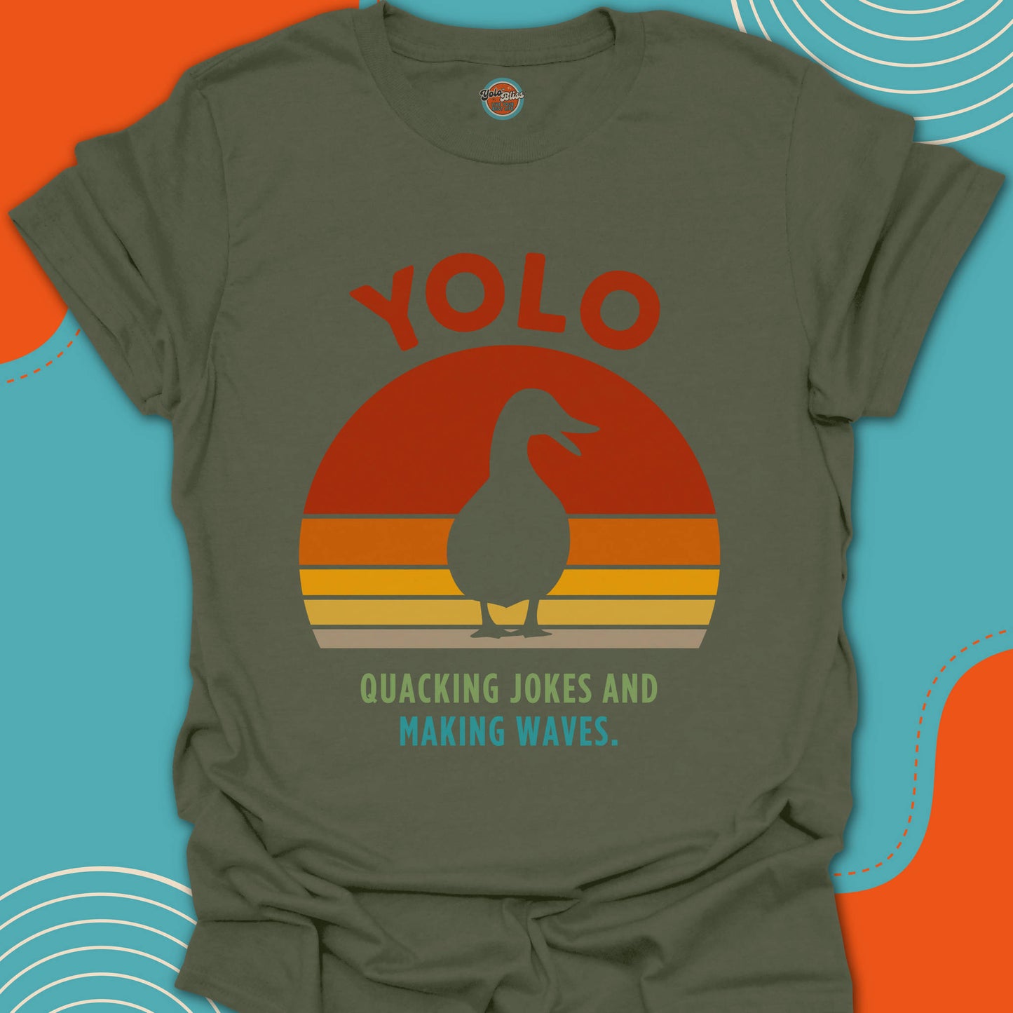 YOLO SUNSET DUCK - Tee #1