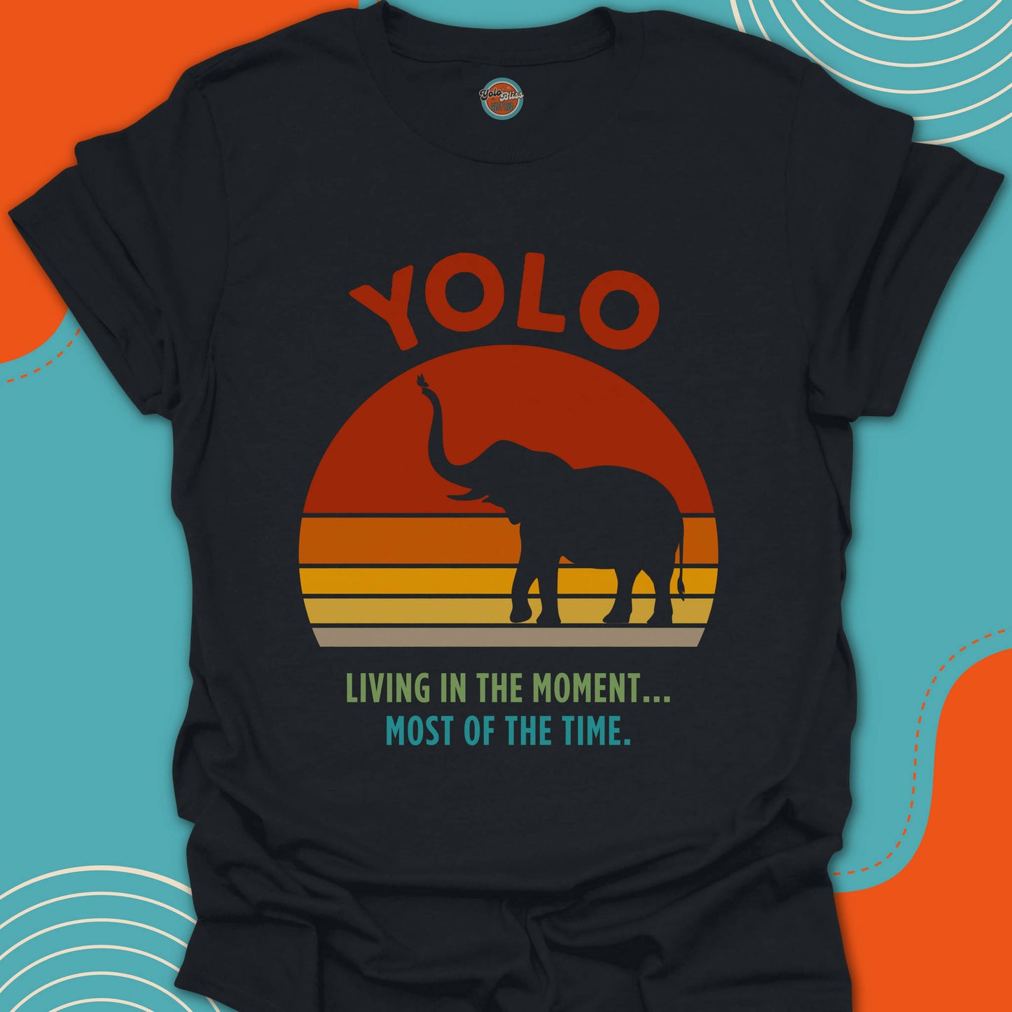 YOLO SUNSET ELEPHANT - Tee #1