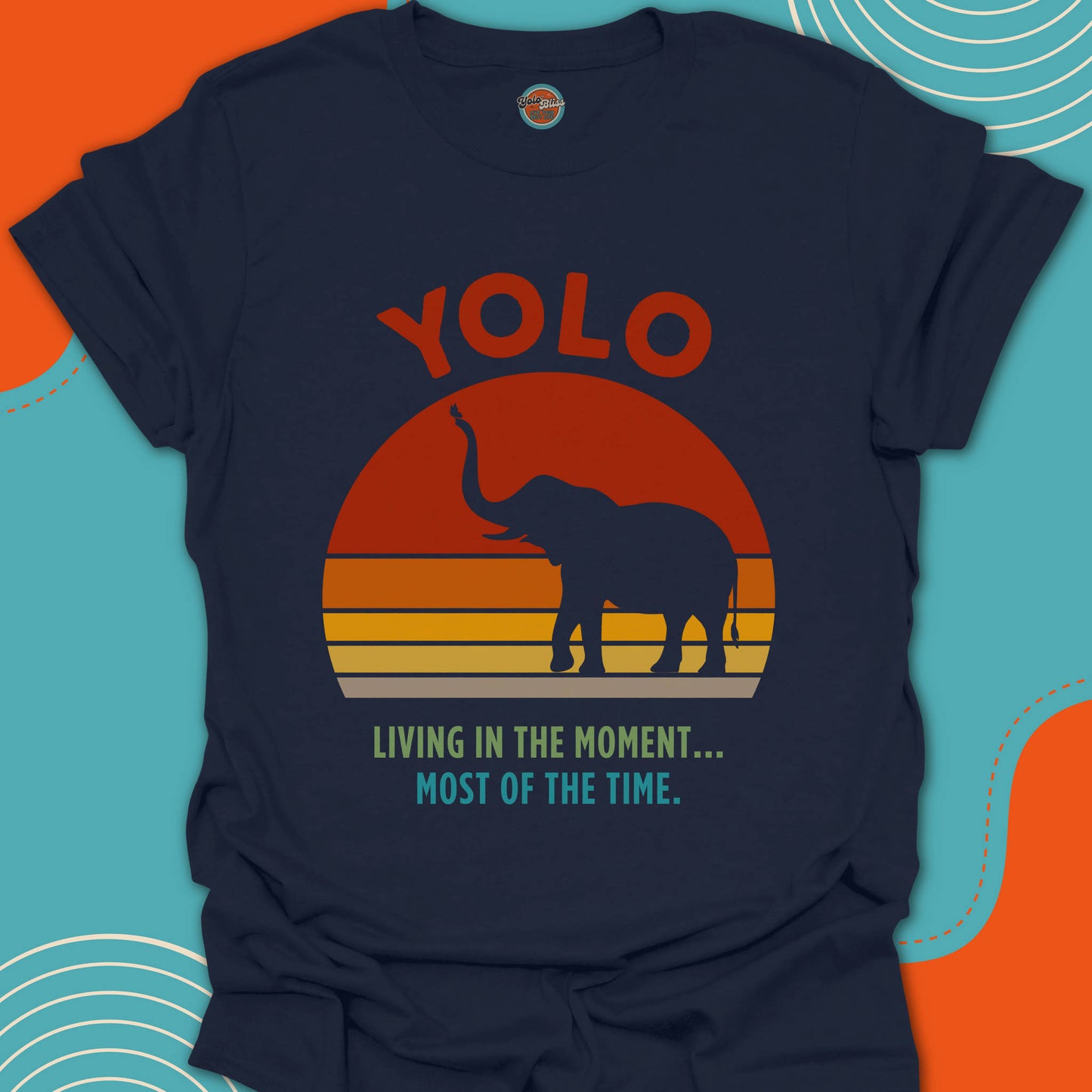YOLO SUNSET ELEPHANT - Tee #1