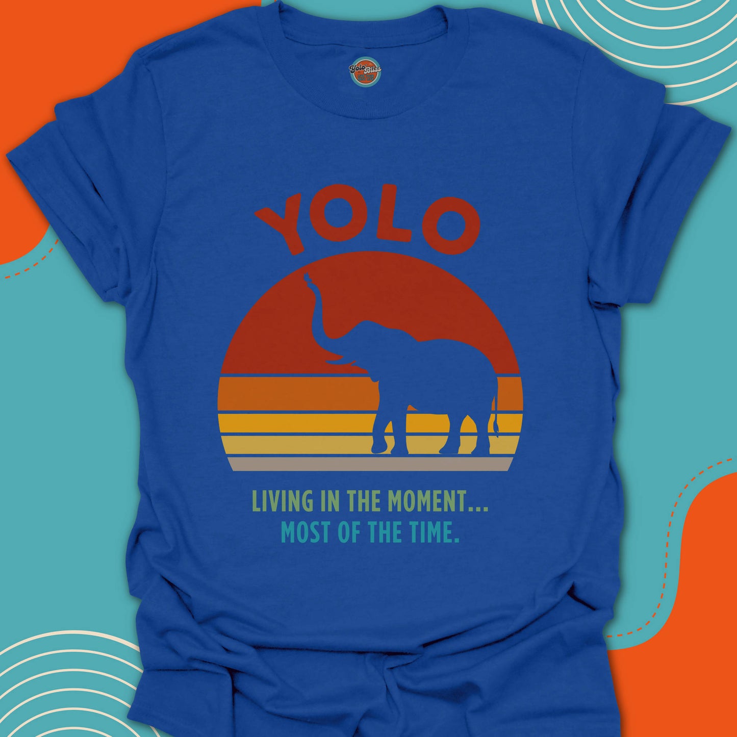 YOLO SUNSET ELEPHANT - Tee #1