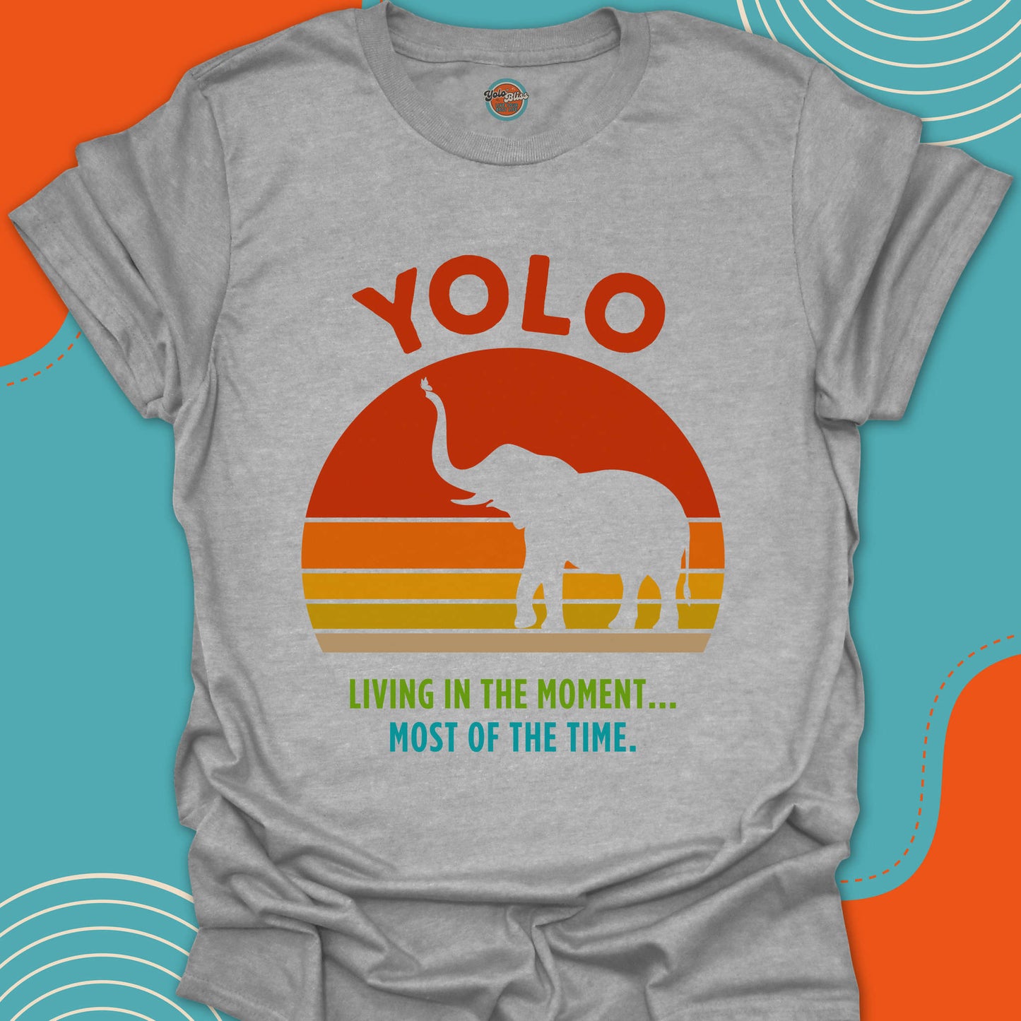 YOLO SUNSET ELEPHANT - Tee #1