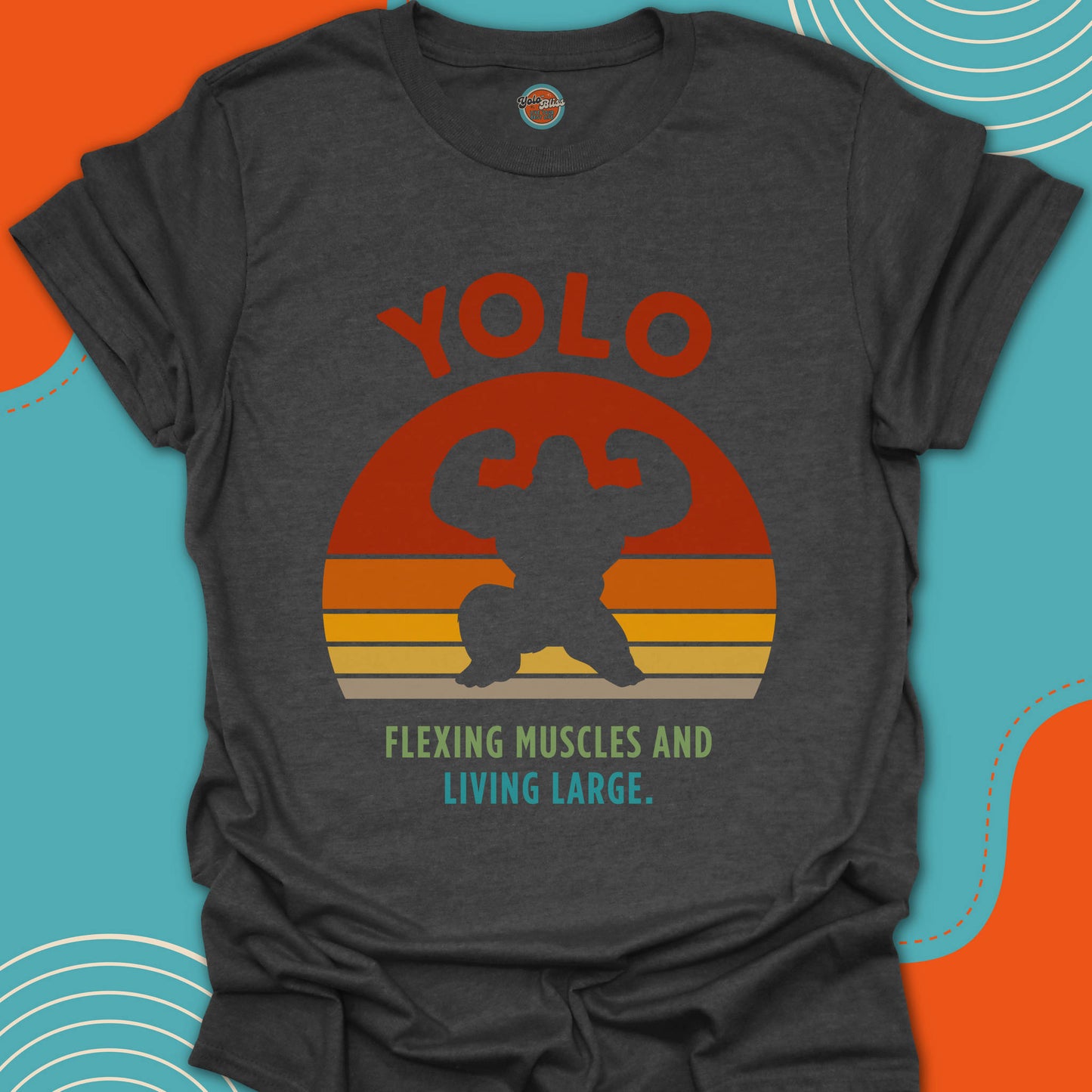 YOLO SUNSET GORILLA - Tee #1