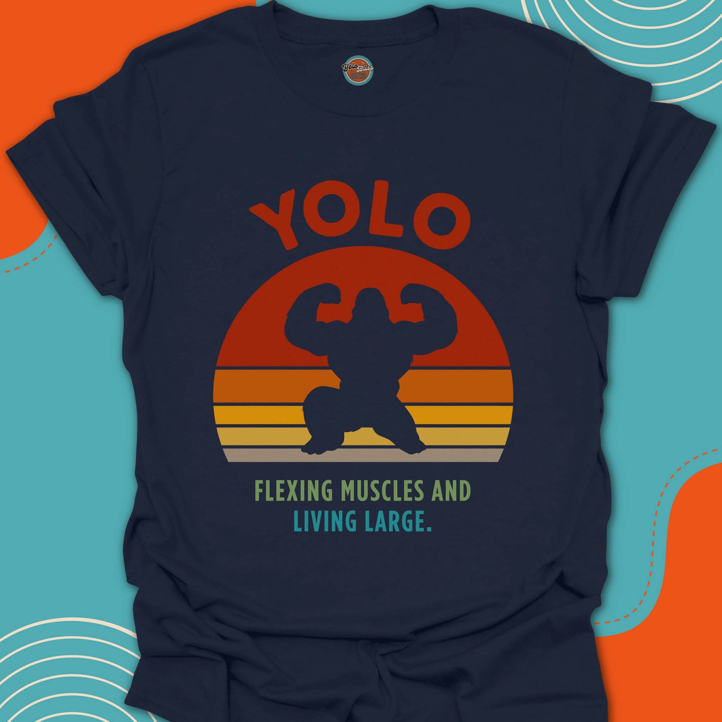 YOLO SUNSET GORILLA - Tee #1