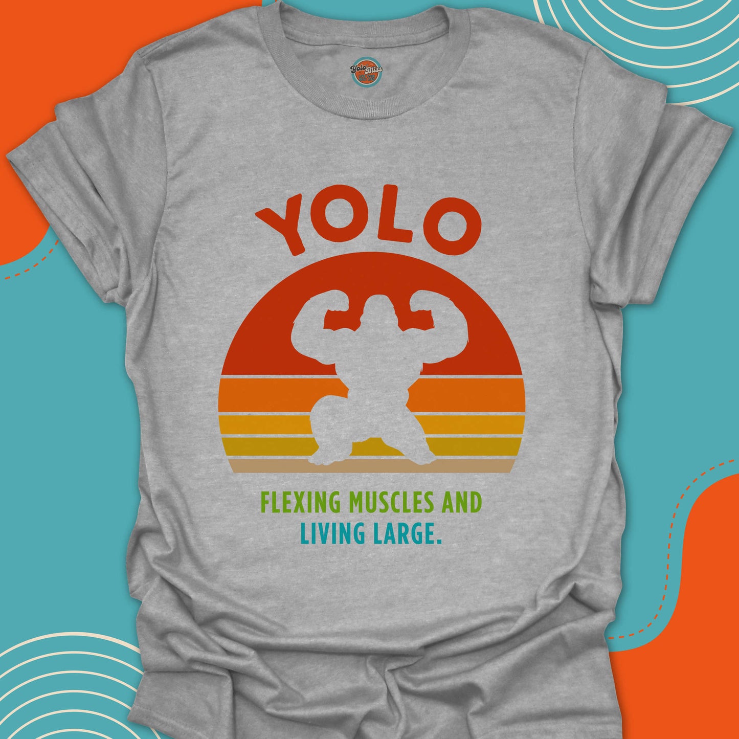 YOLO SUNSET GORILLA - Tee #1