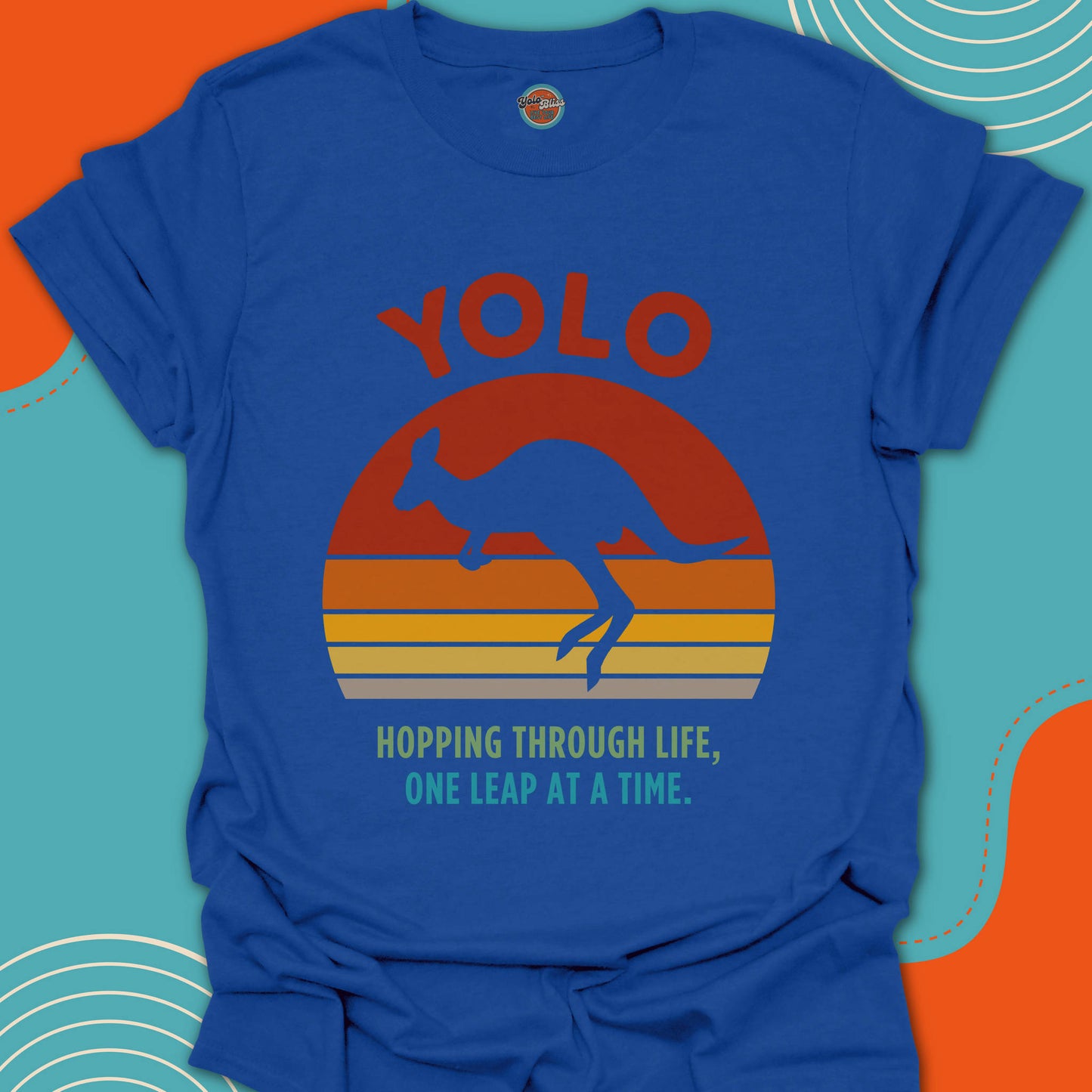 YOLO SUNSET KANGAROO - Tee #1