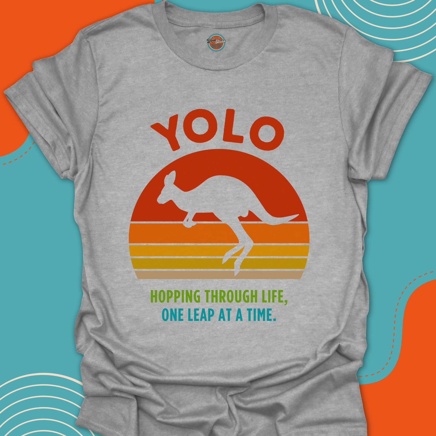 YOLO SUNSET KANGAROO - Tee #1