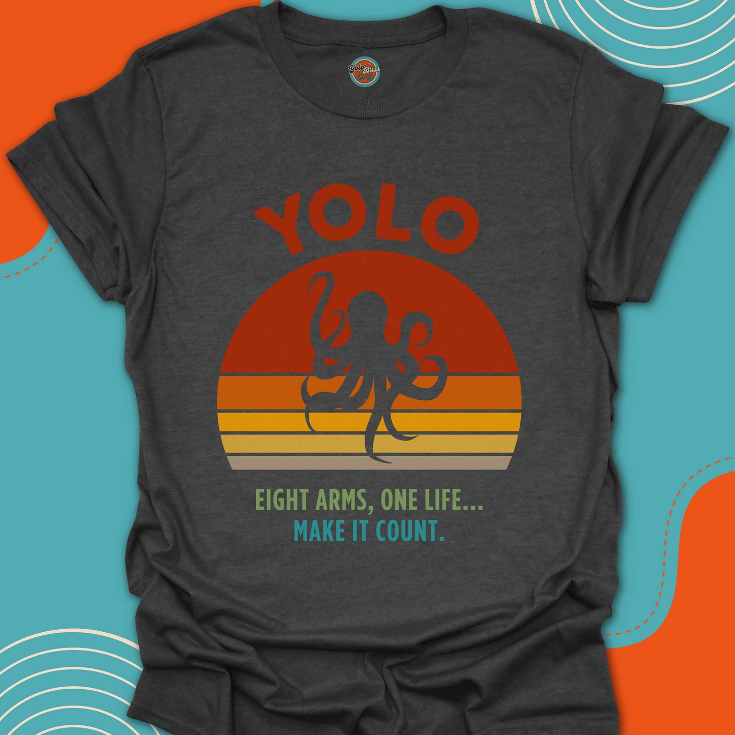 YOLO SUNSET OCTOPUS - Tee #1