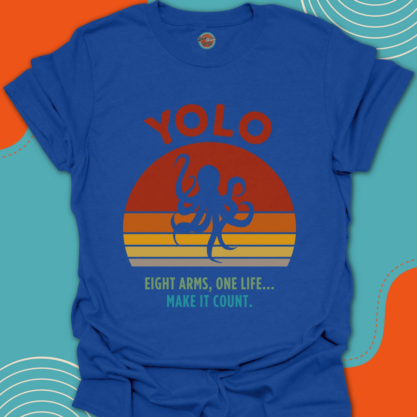 YOLO SUNSET OCTOPUS - Tee #1