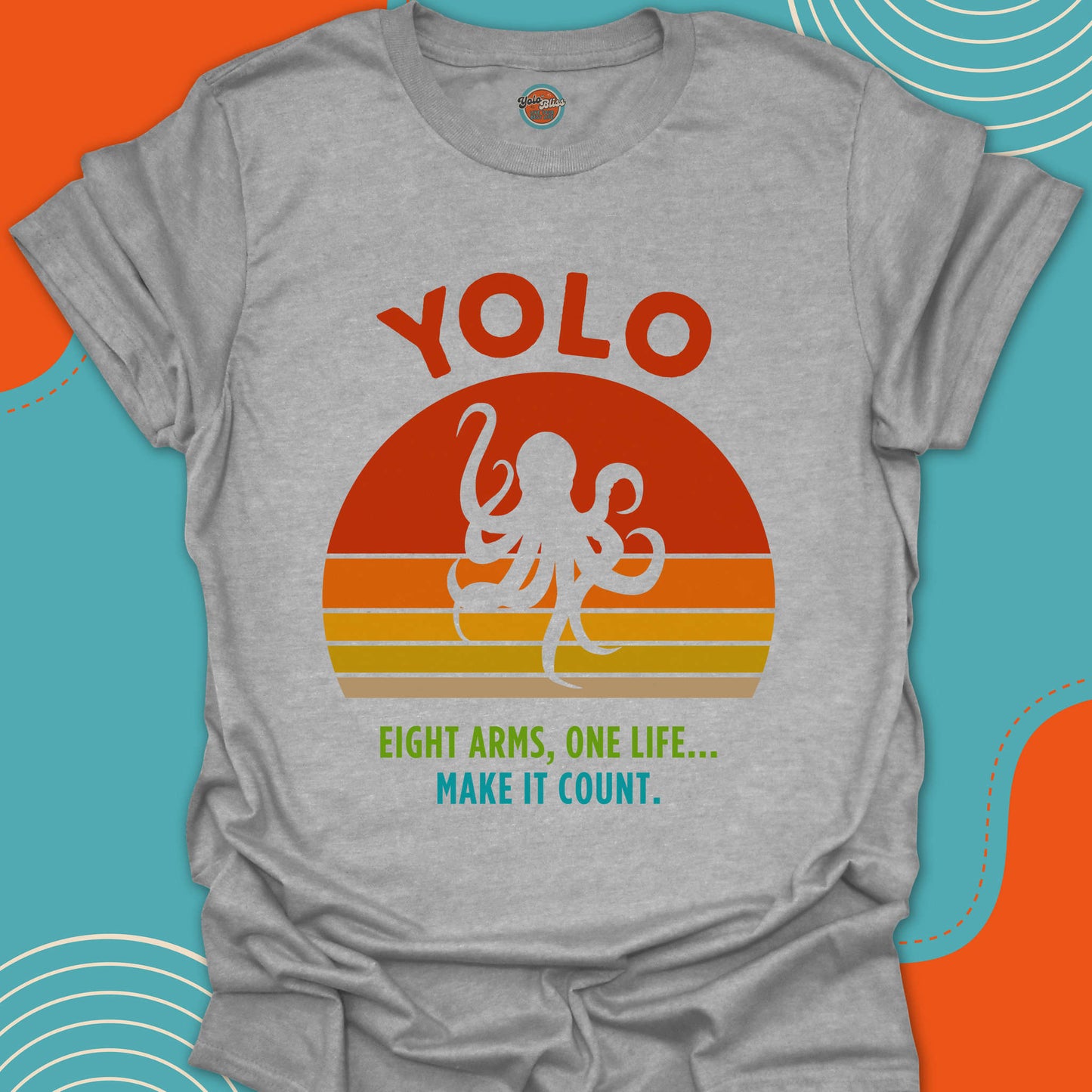 YOLO SUNSET OCTOPUS - Tee #1