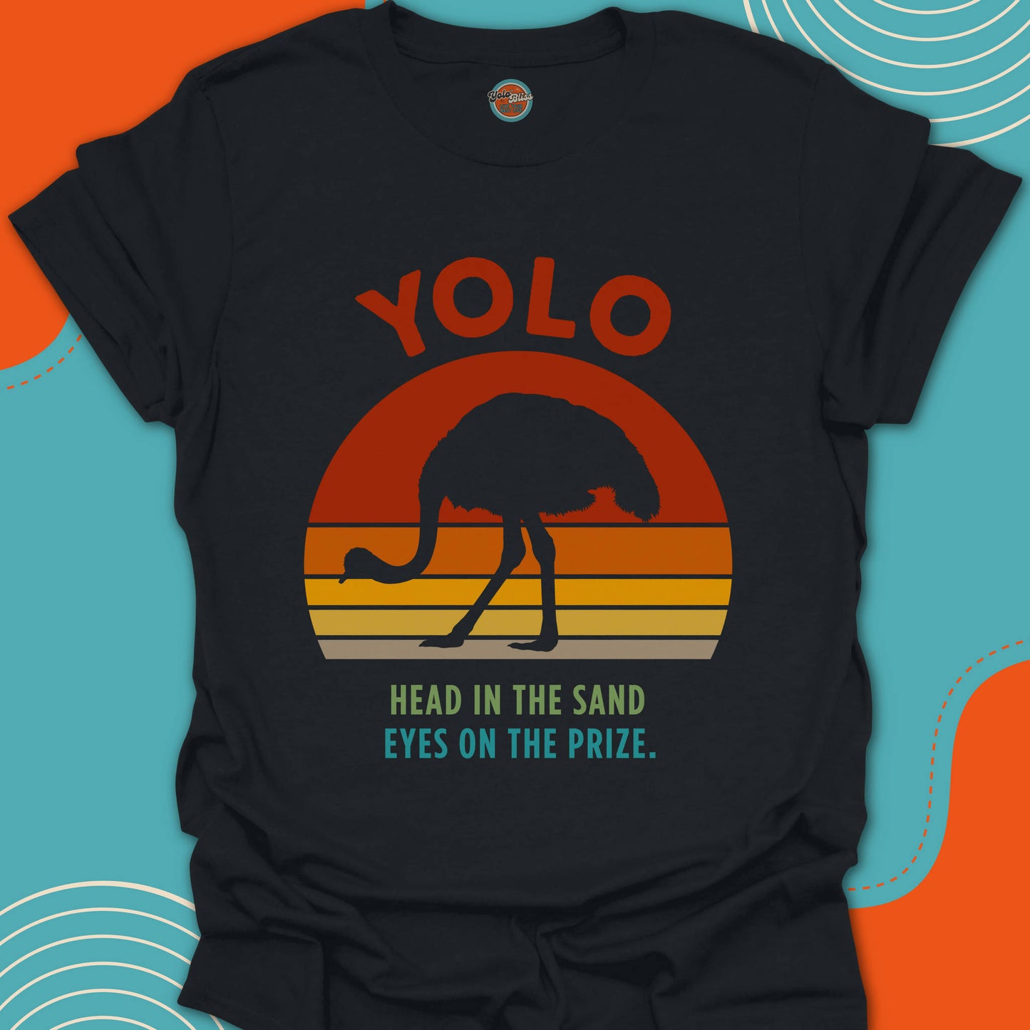 YOLO SUNSET OSTRICH - Tee #1