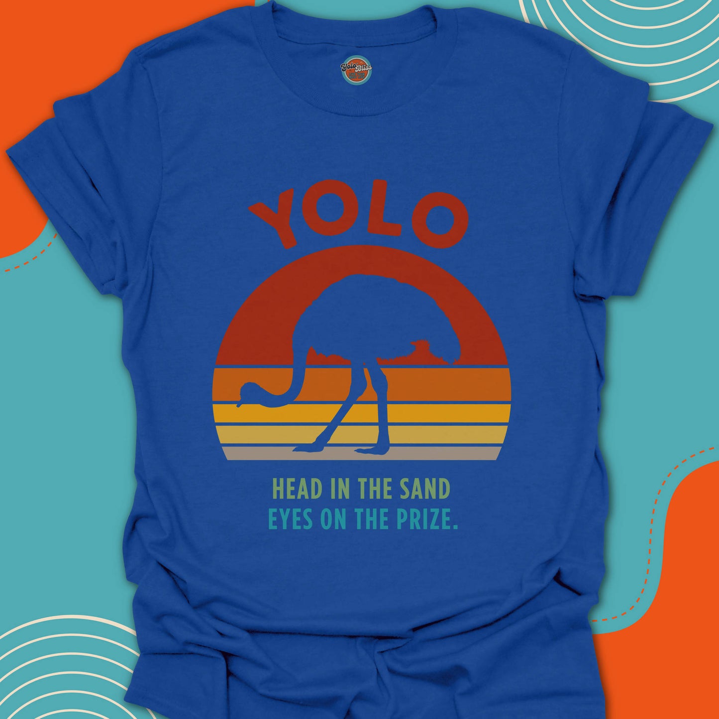 YOLO SUNSET OSTRICH - Tee #1