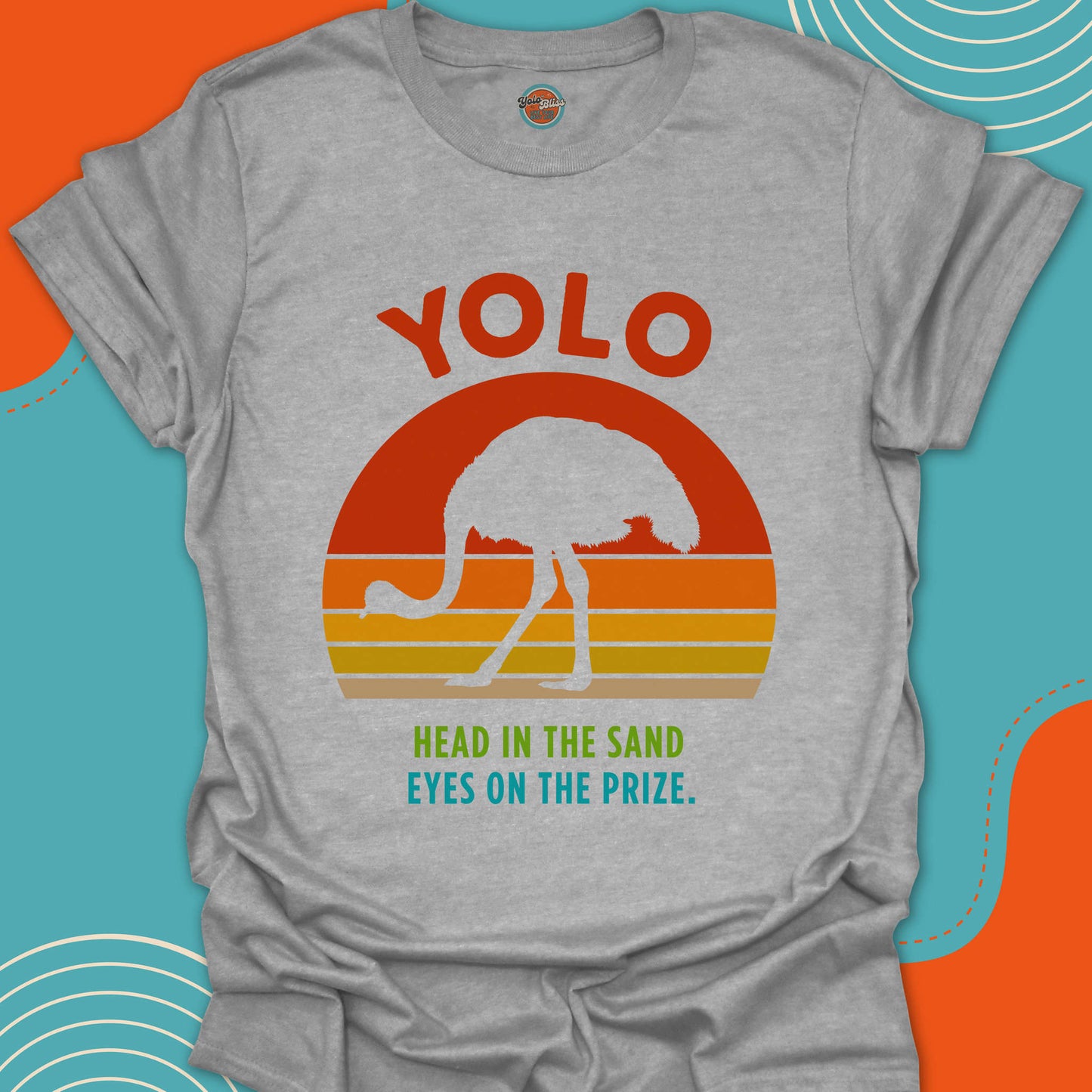 YOLO SUNSET OSTRICH - Tee #1