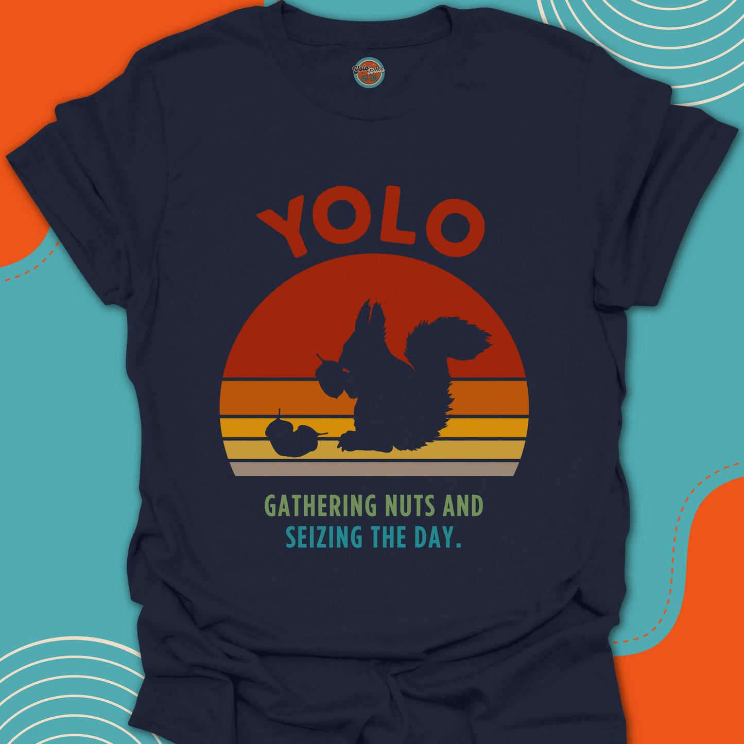 YOLO SUNSET SQUIRREL - Tee #1