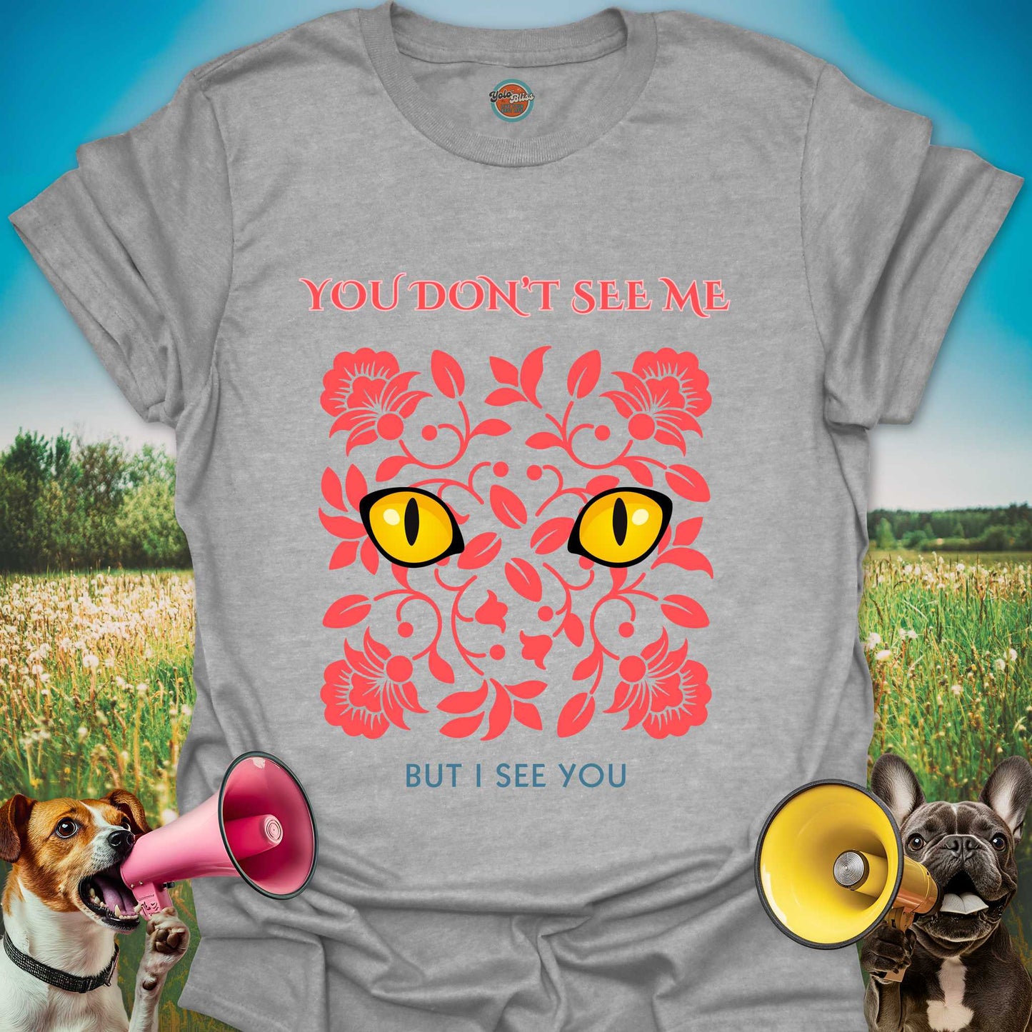 YOU DON'T SEE ME CAT - Tee #1