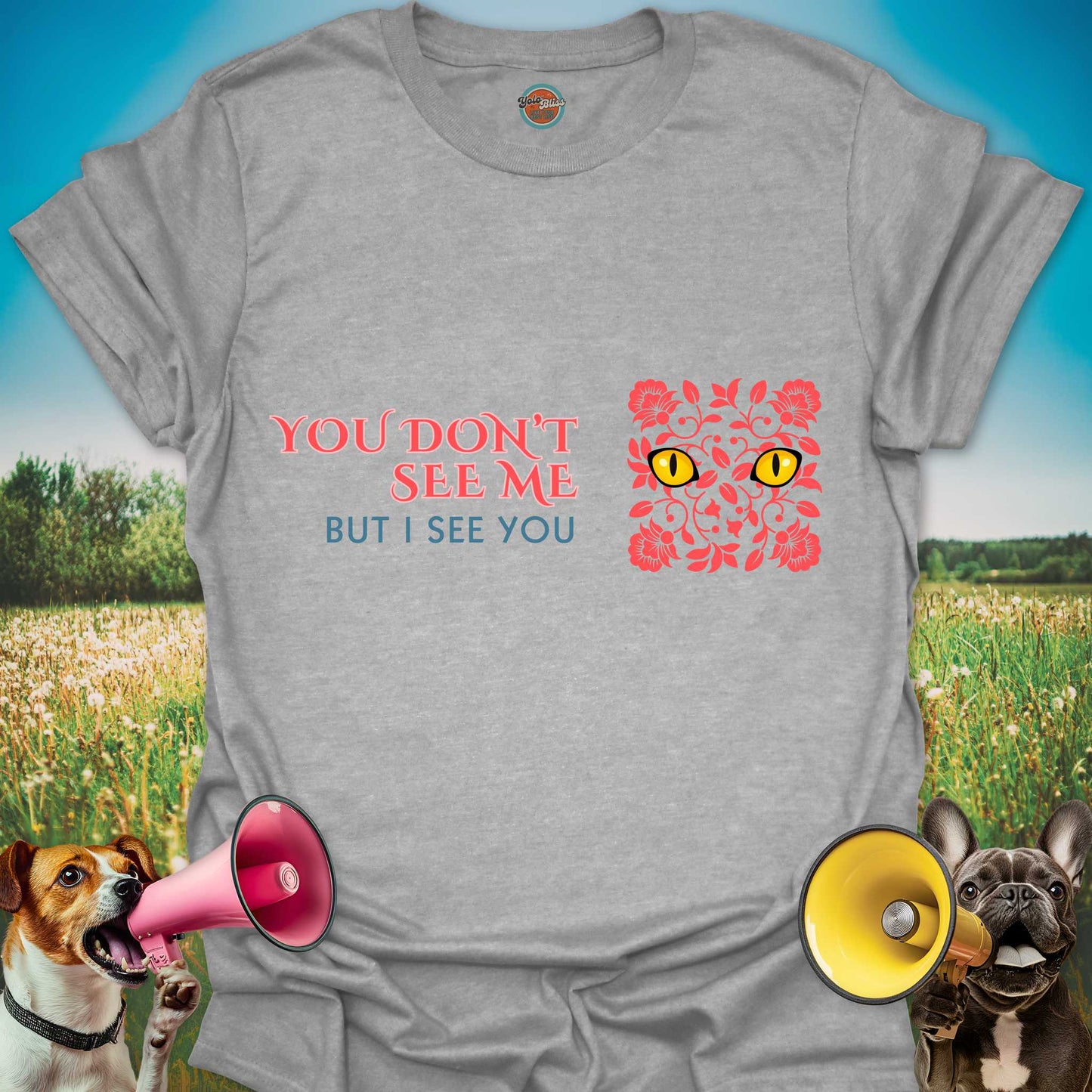 YOU DON'T SEE ME CAT - Tee #2