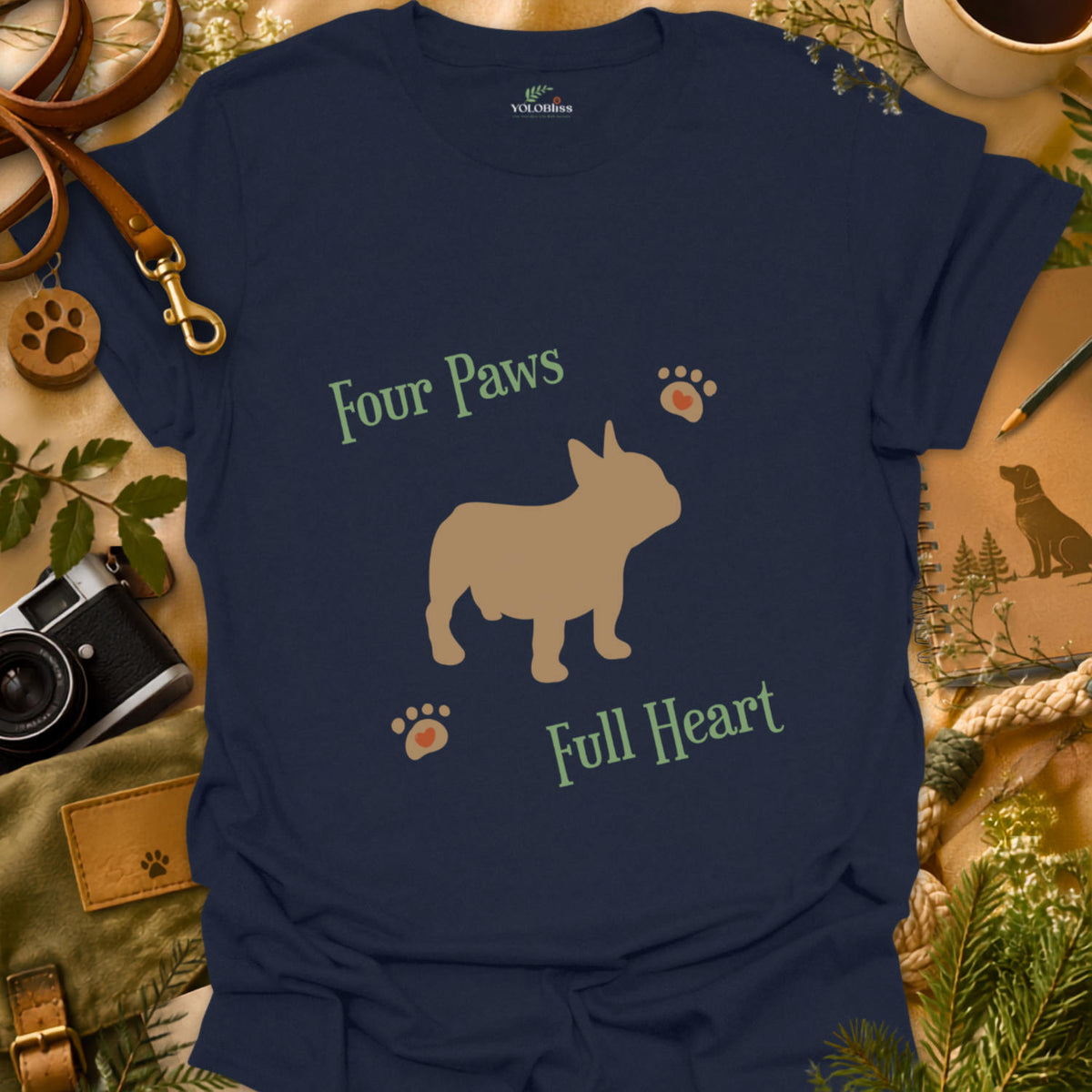 Four Paws Full Heart T-shirt